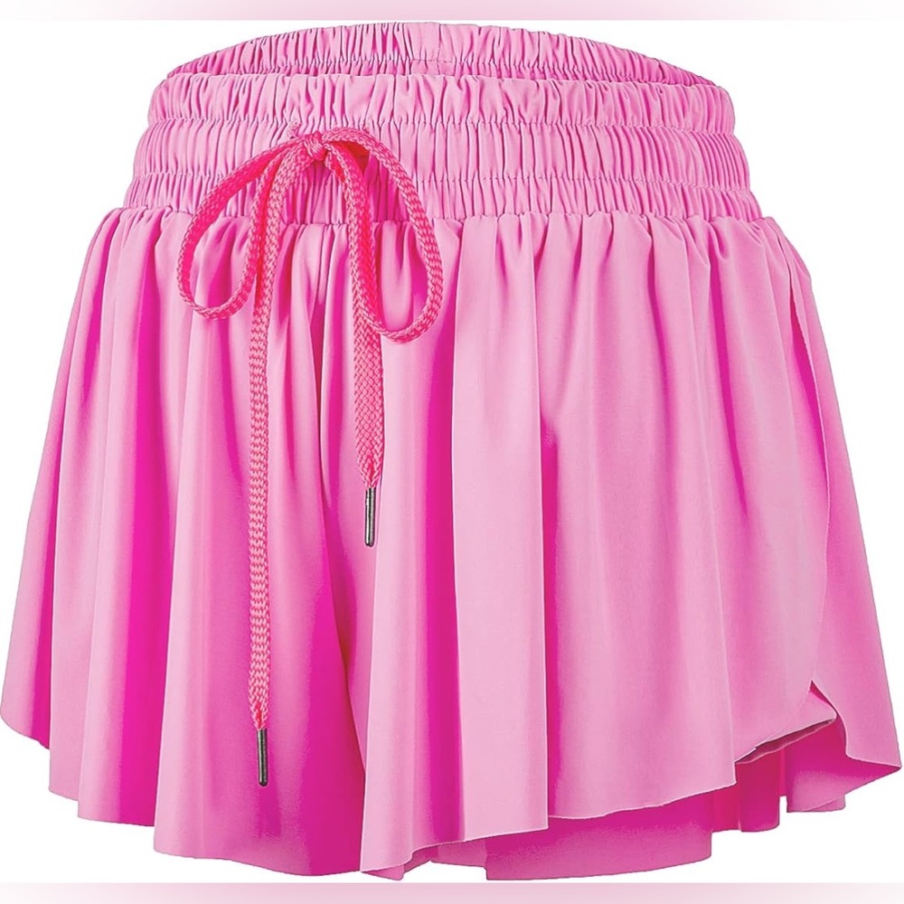 Luogonzi Women’s medium Flowy Athletic Shorts for Women Gym Yoga Workout Running